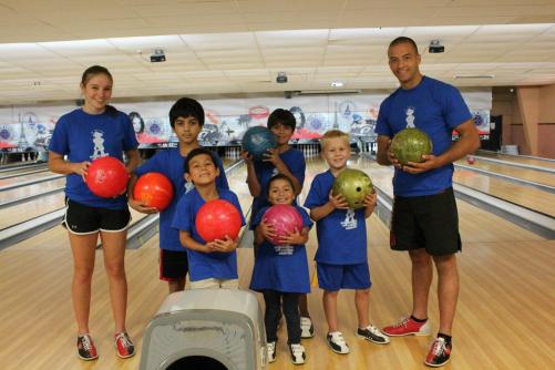 Team Third Law Martial Arts Bowling Filedtrip for Summer Camp
