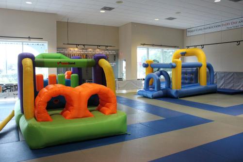 Team Third LAw Martial Arts Bounce Houses for Summer!